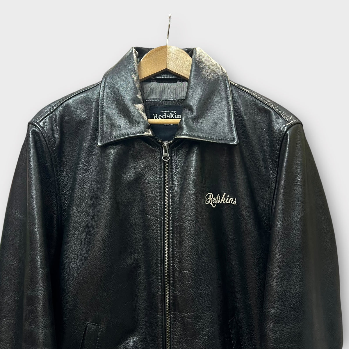Veste en cuir Redskins noir