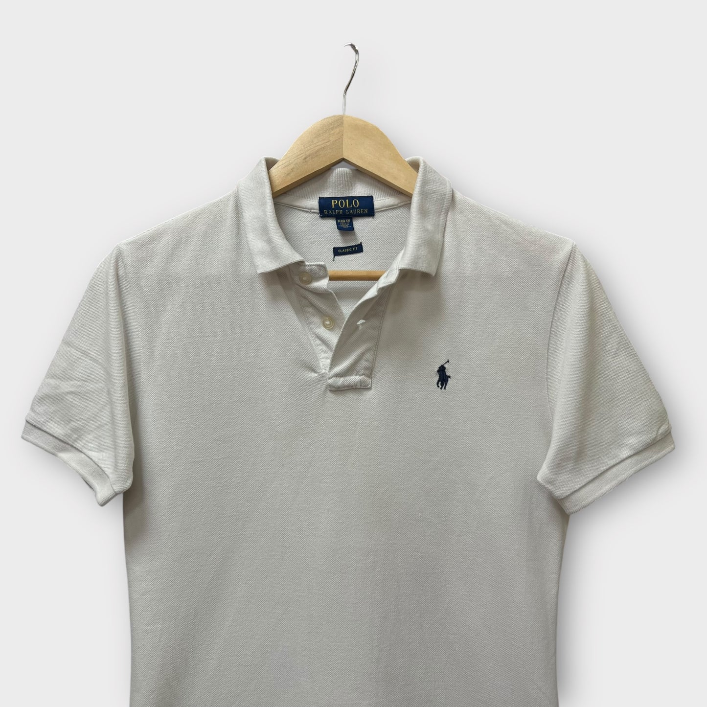 Polo Ralph Lauren blanc - 10/12ans