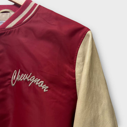 Varsity jacket cuir Chevignon neuve - M