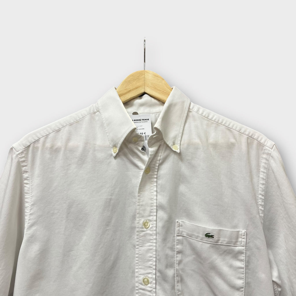 Chemsie Lacoste blanche