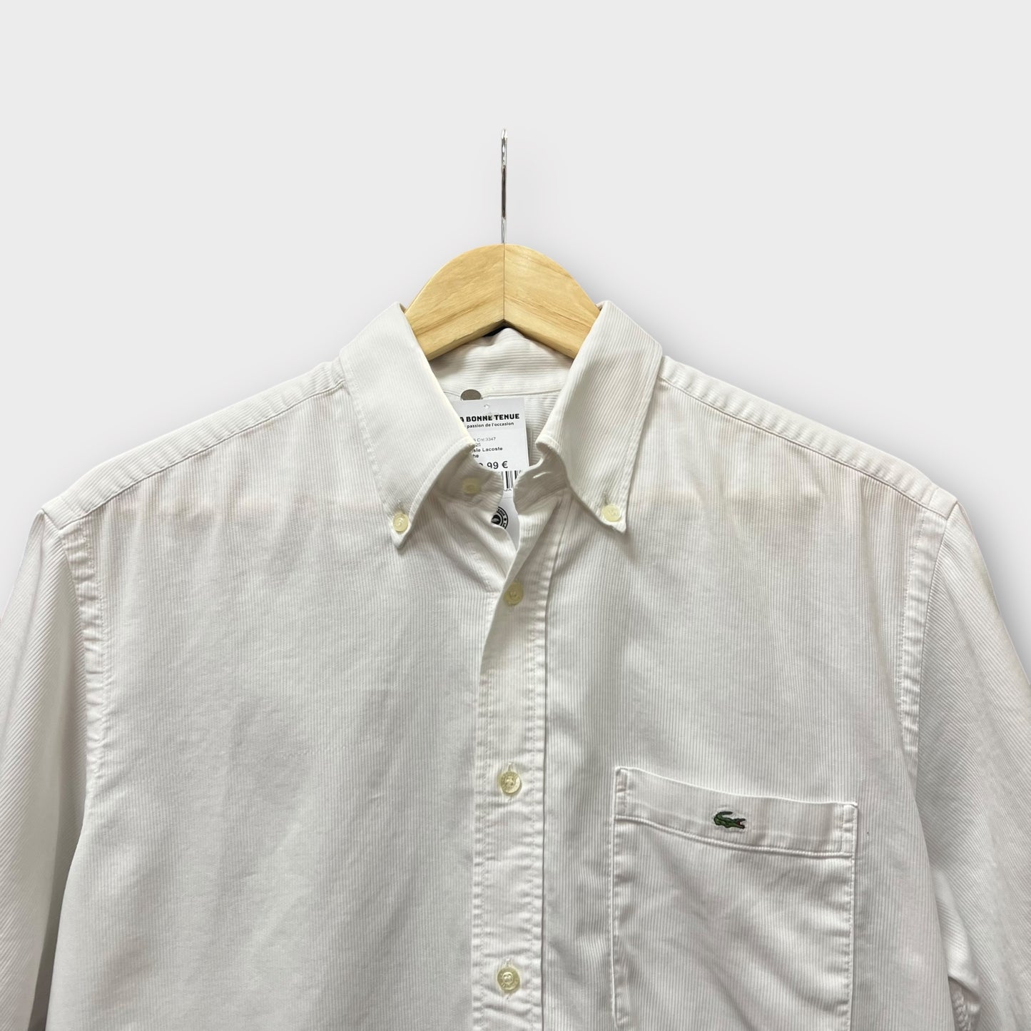 Chemsie Lacoste blanche