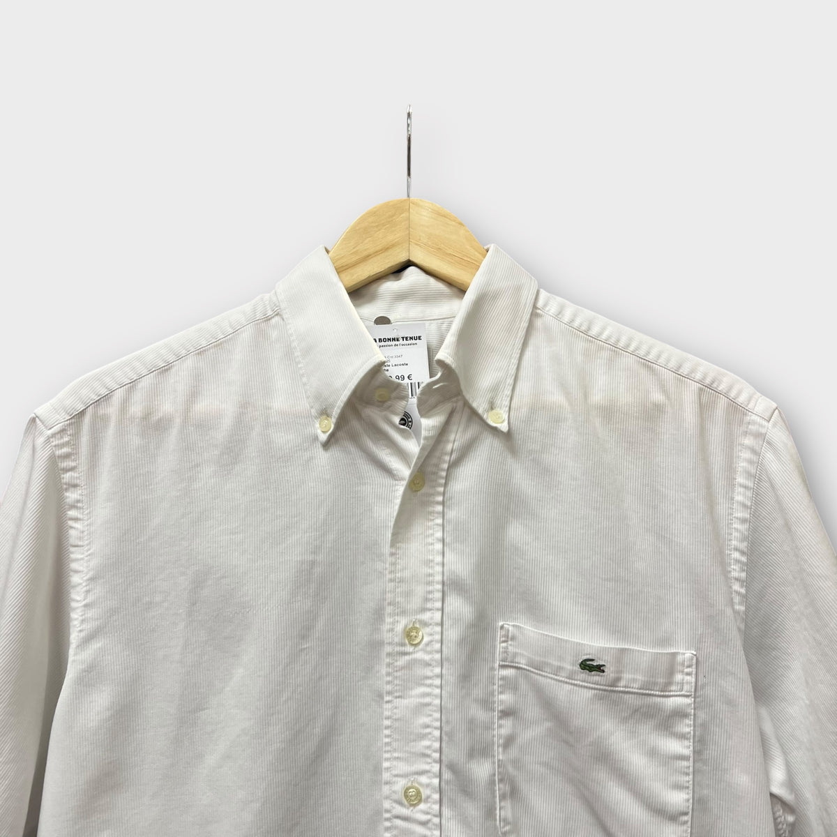 Chemsie Lacoste blanche