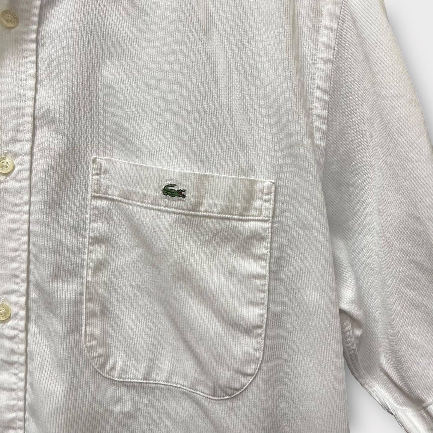 Chemsie Lacoste blanche