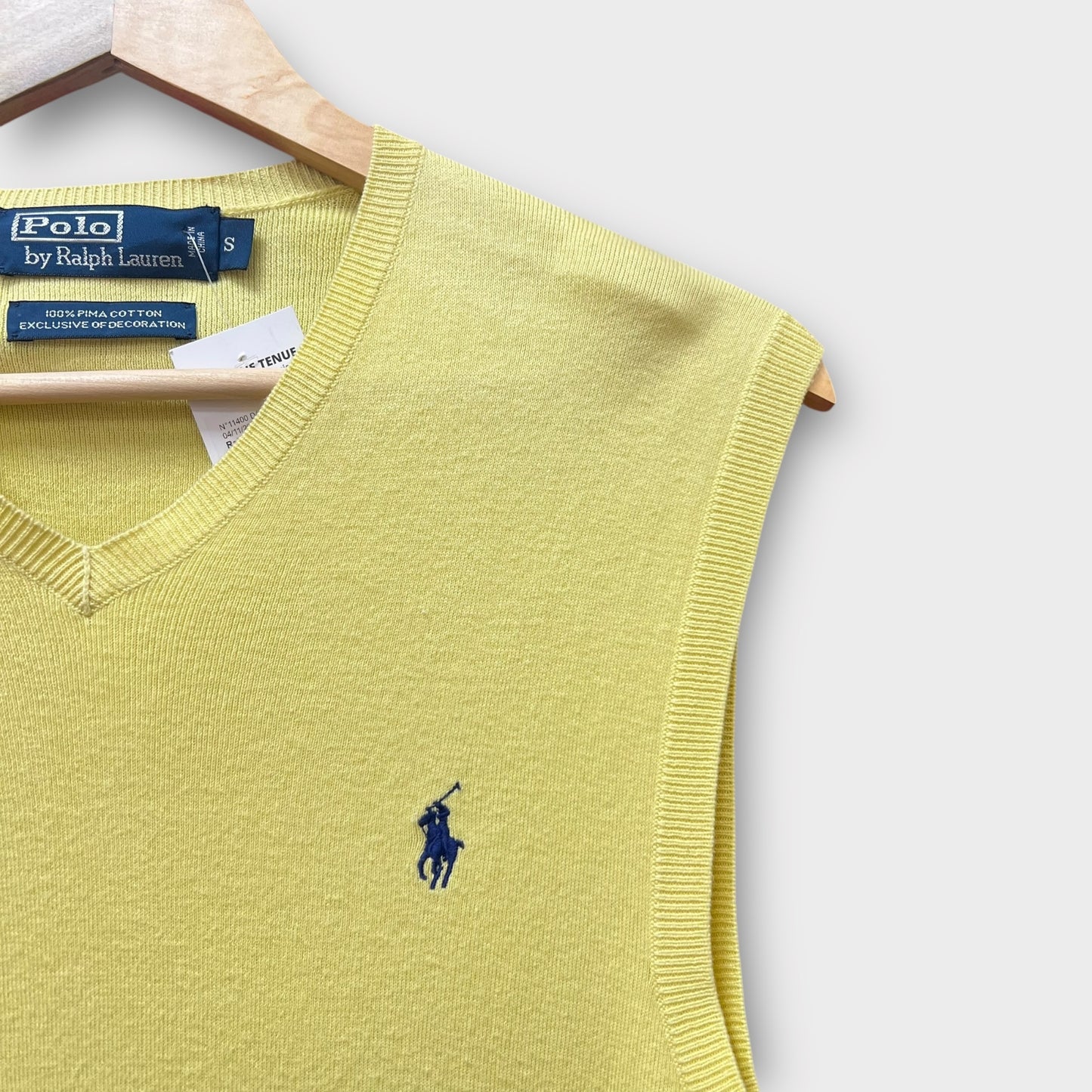 Ralph Lauren Lightweight Knit Jaune - S