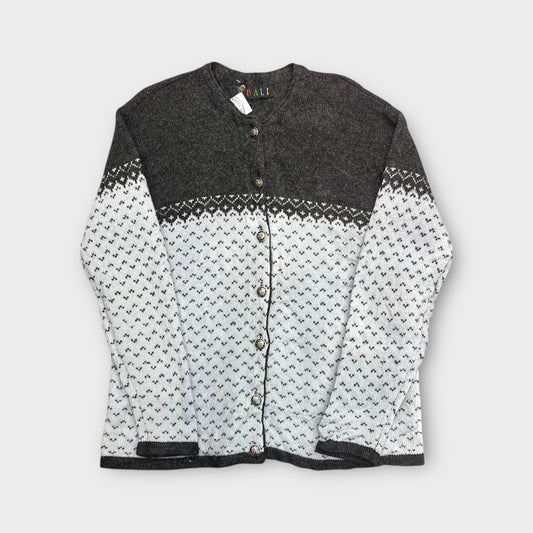 Vintage Knitwear Gris - L