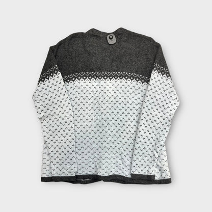 Vintage Knitwear Gris - L