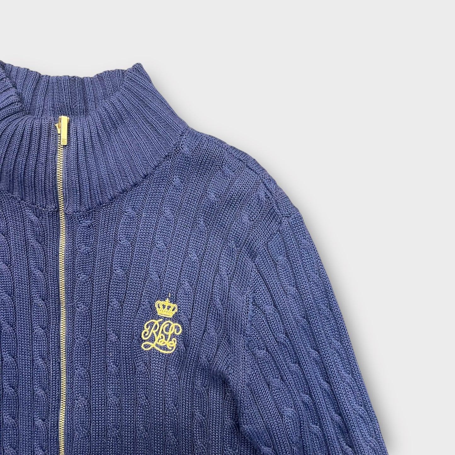 Zip Ralph Lauren Bleu - M