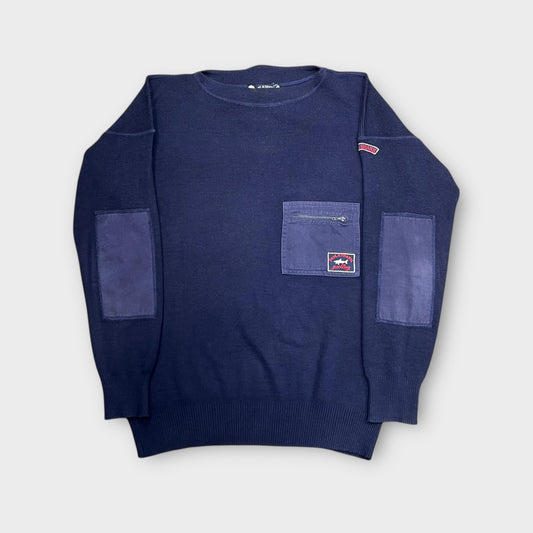 Pull Paul & Shark Bleu Made in Italy - L