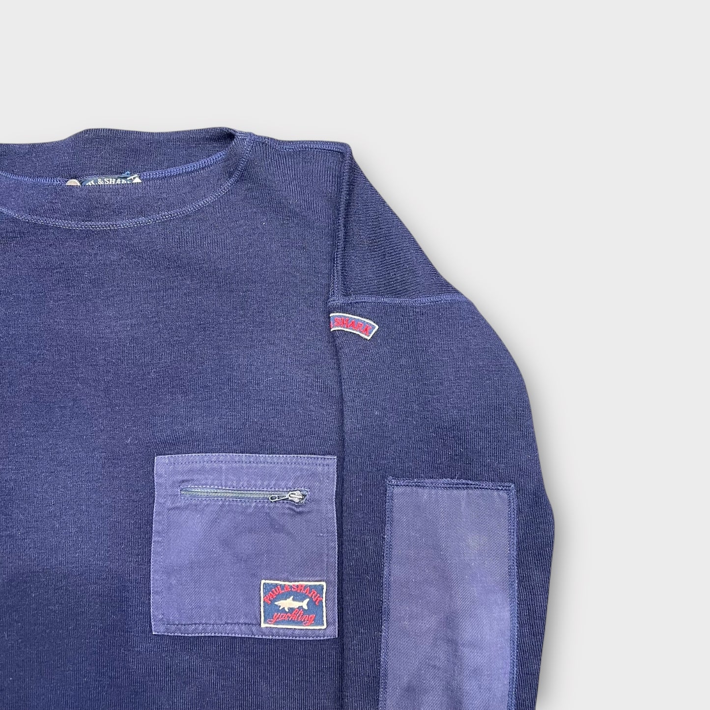 Pull Paul & Shark Bleu Made in Italy - L