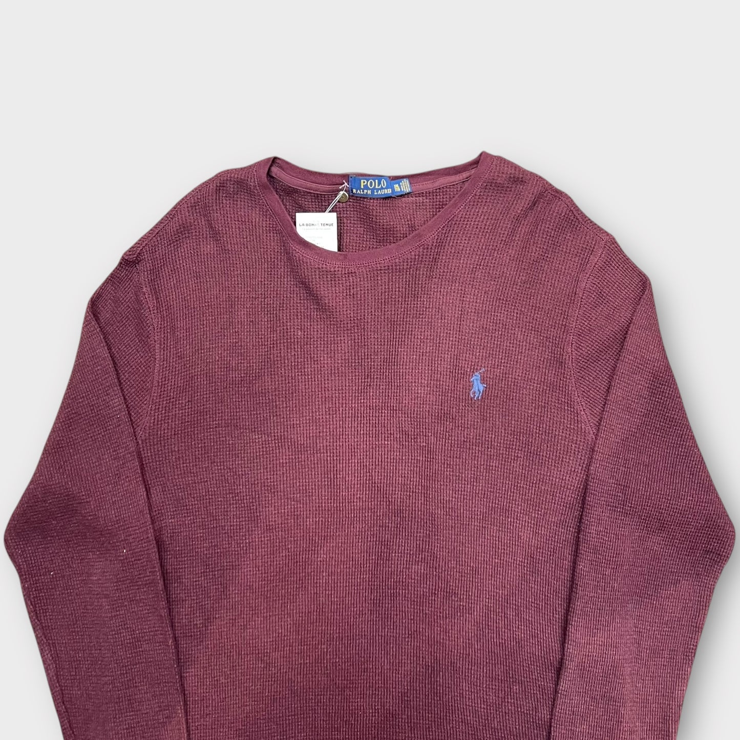 Pull Ralph Lauren lightweight knit Bordeaux - XXL