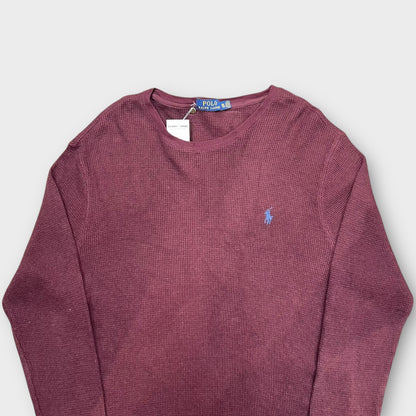 Pull Ralph Lauren lightweight knit Bordeaux - XXL