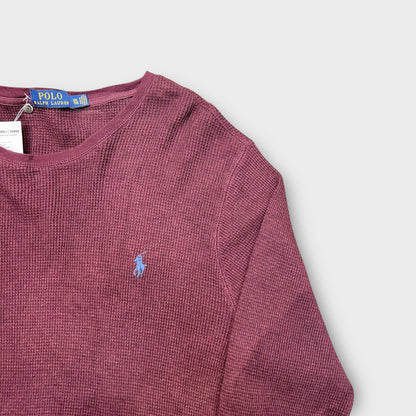 Pull Ralph Lauren lightweight knit Bordeaux - XXL