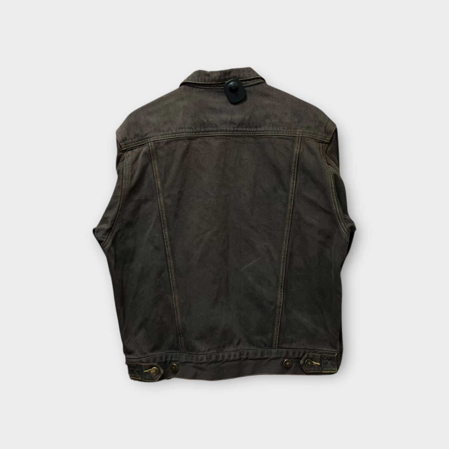 Veste en jean Marron - S