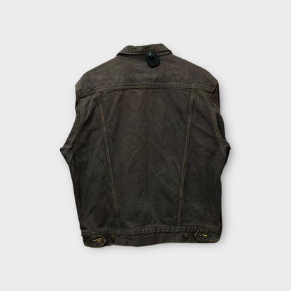 Veste en jean Marron - S