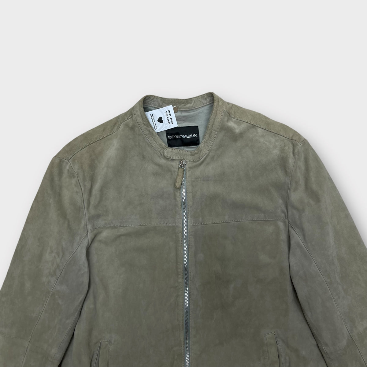 Veste en Daim Emporio Armani  Gris - M