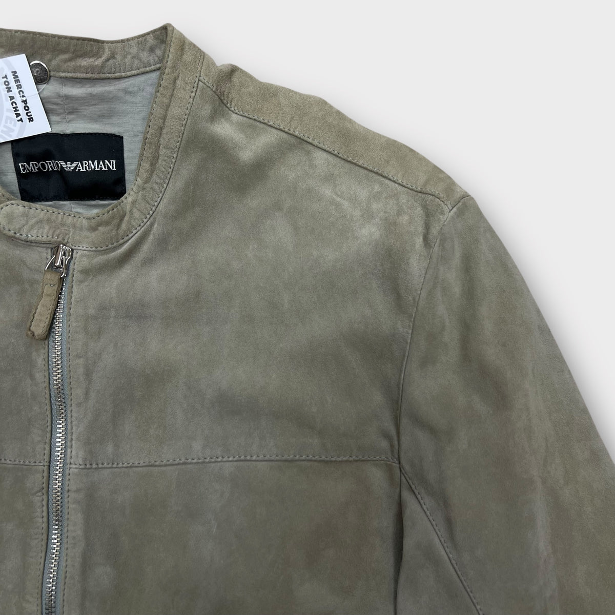 Veste en Daim Emporio Armani  Gris - M