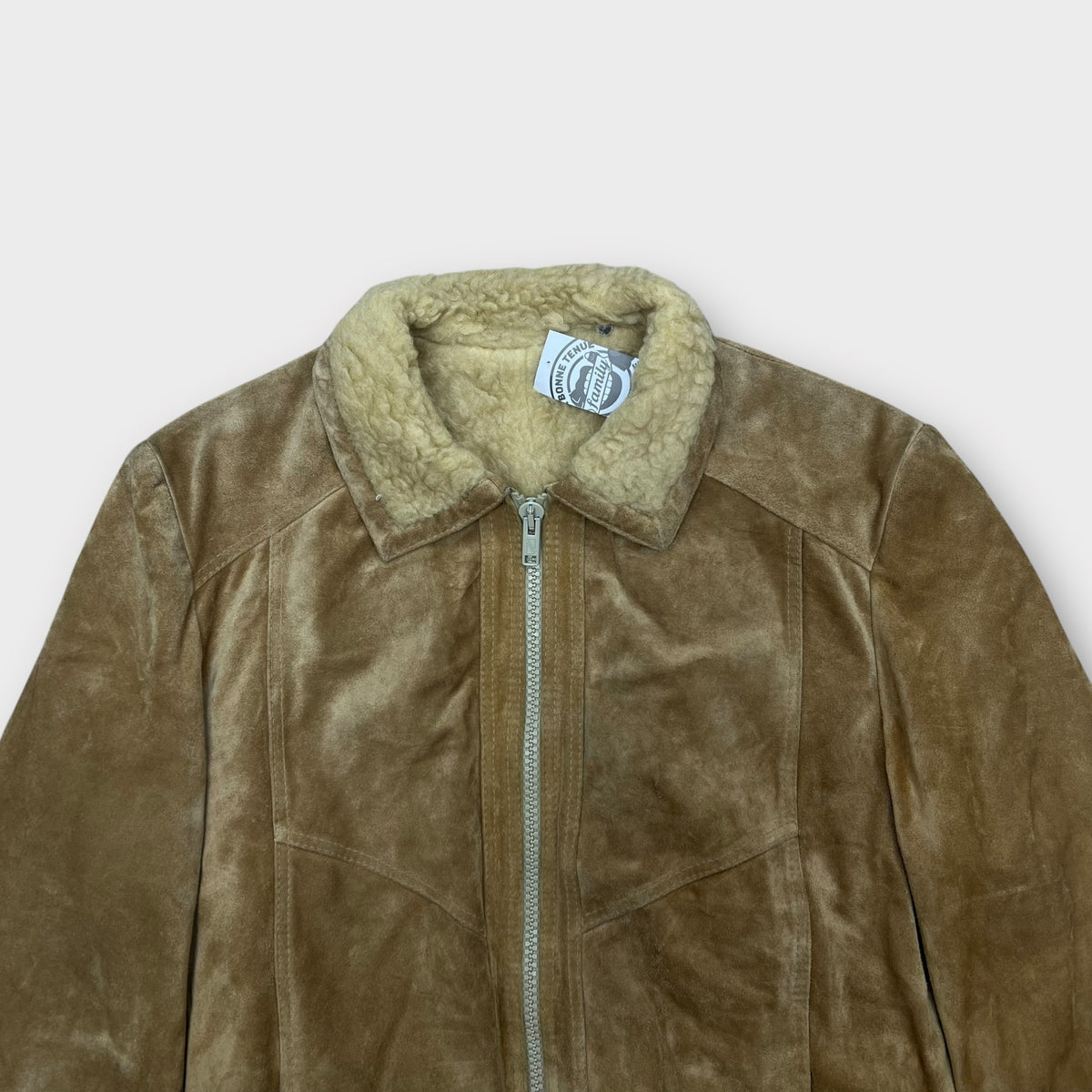 Veste en Daim Beige - XL
