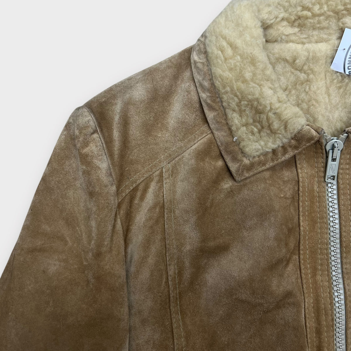 Veste en Daim Beige - XL
