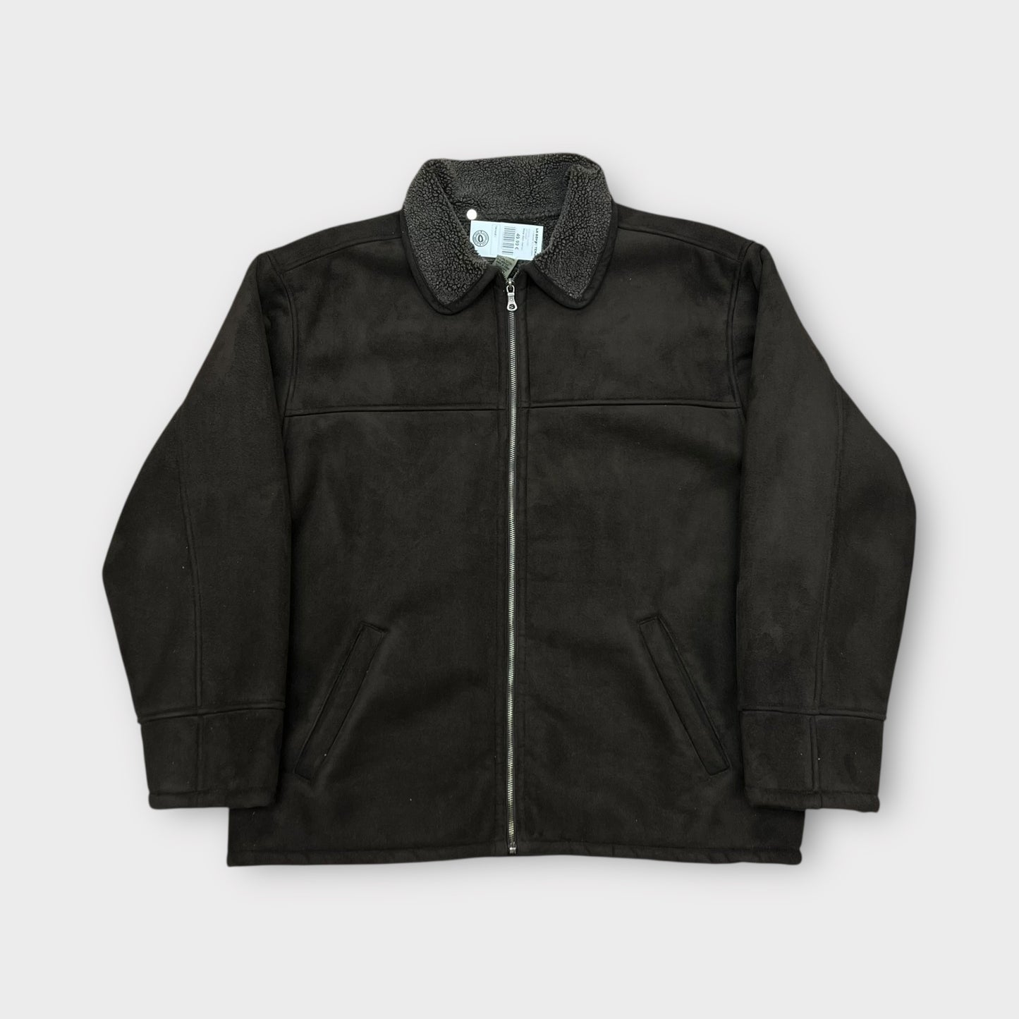 Veste en Daim Marron - L (Fit XL)