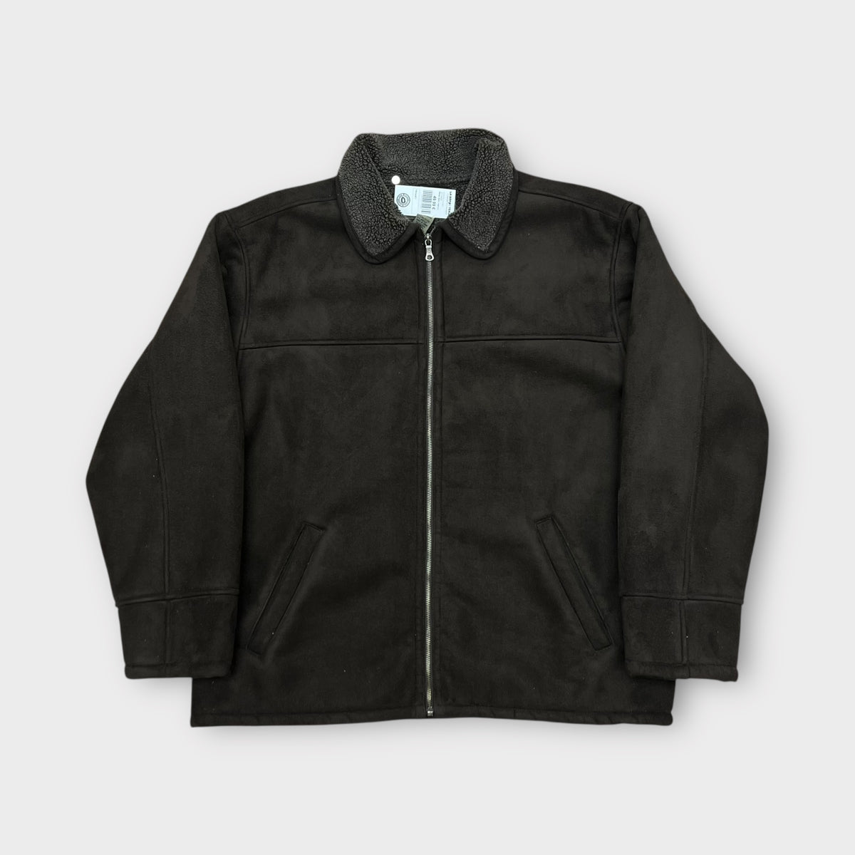Veste en Daim Marron - L (Fit XL)