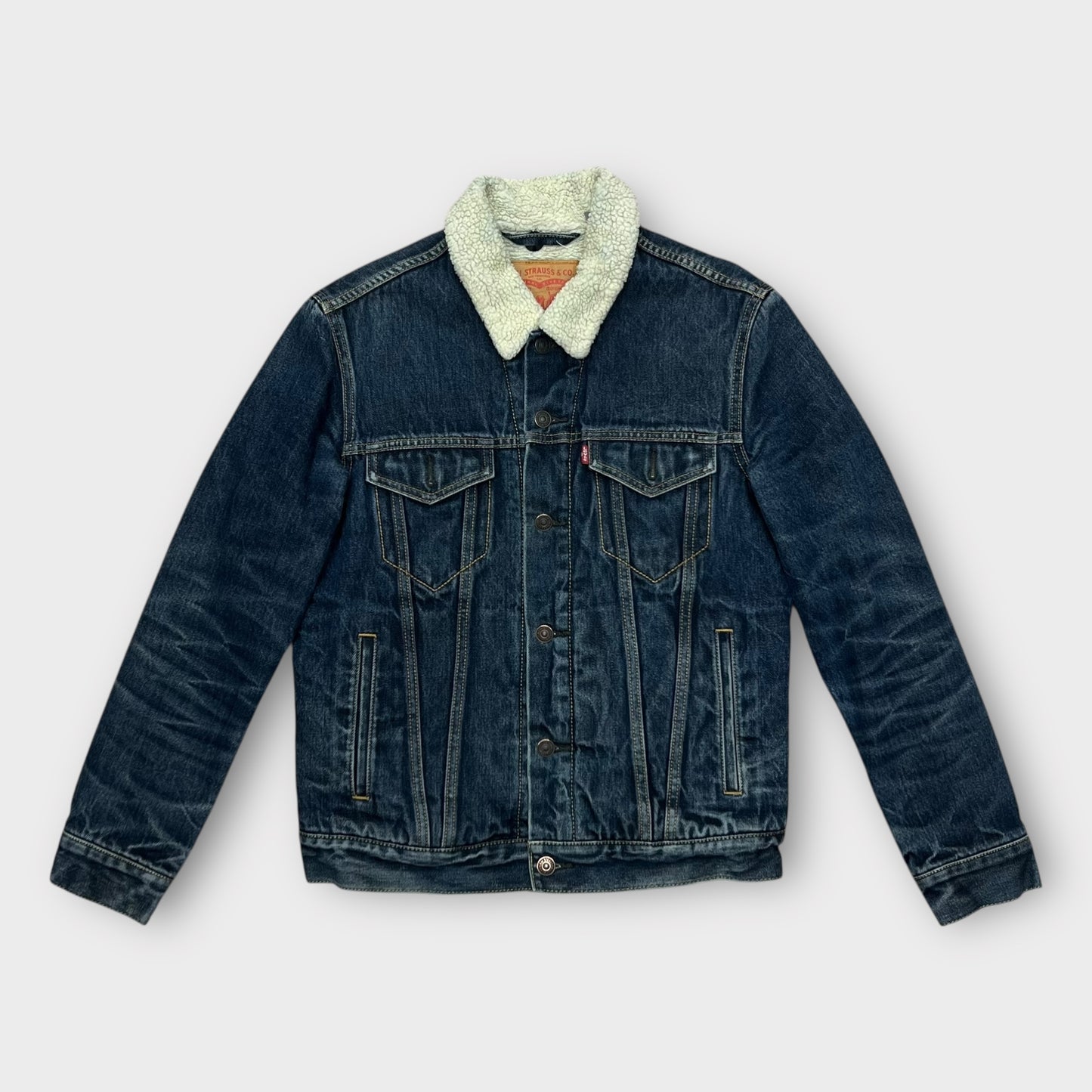 Veste en Jean Levi's double sherpa - S