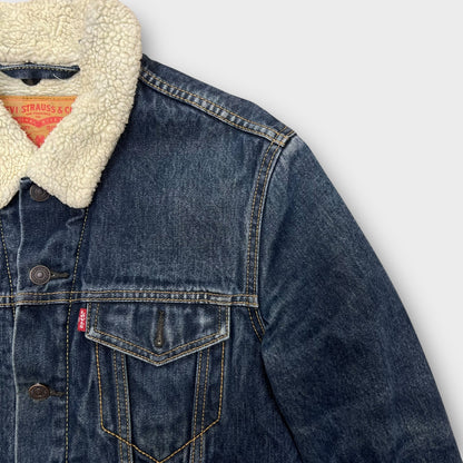 Veste en Jean Levi's double sherpa - S