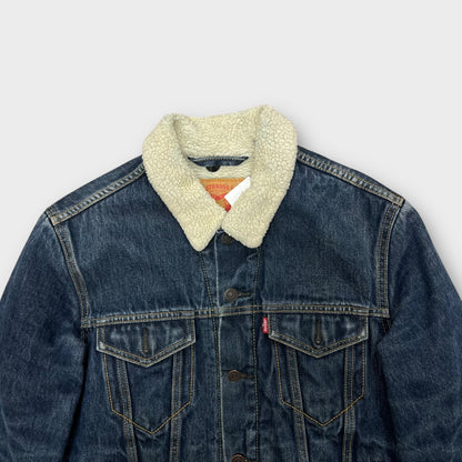 Veste en Jean Levi's double sherpa - S