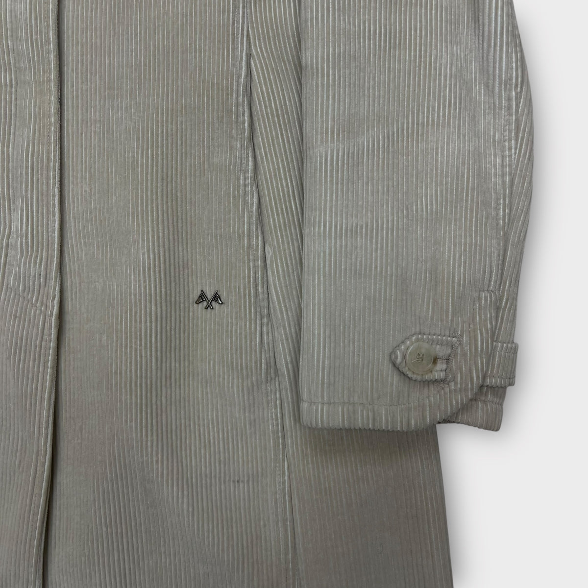 Trench Burberry Coton Beige - L