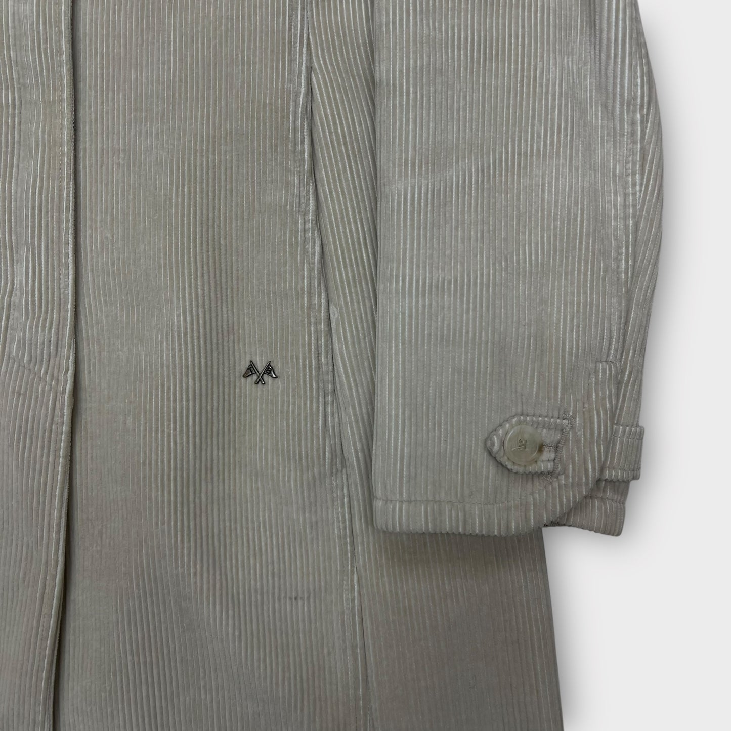 Trench Burberry Coton Beige - L