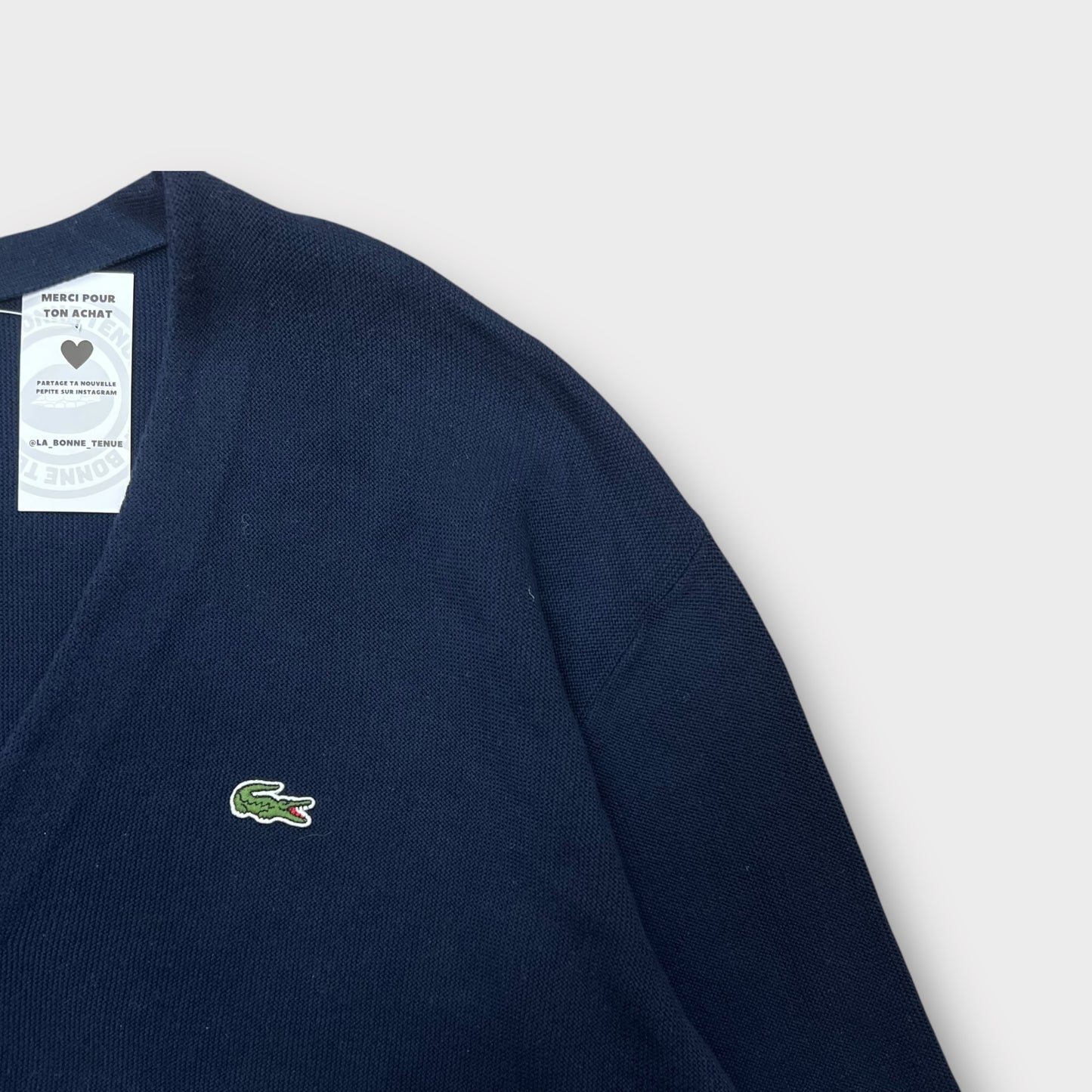 Cardigan Lacoste Bleu - L