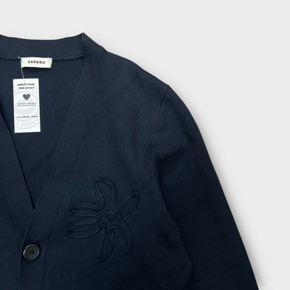 Cardigan Sandro Navy - L