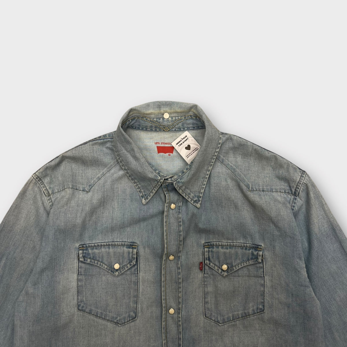 Chemise Levi's Western cropé