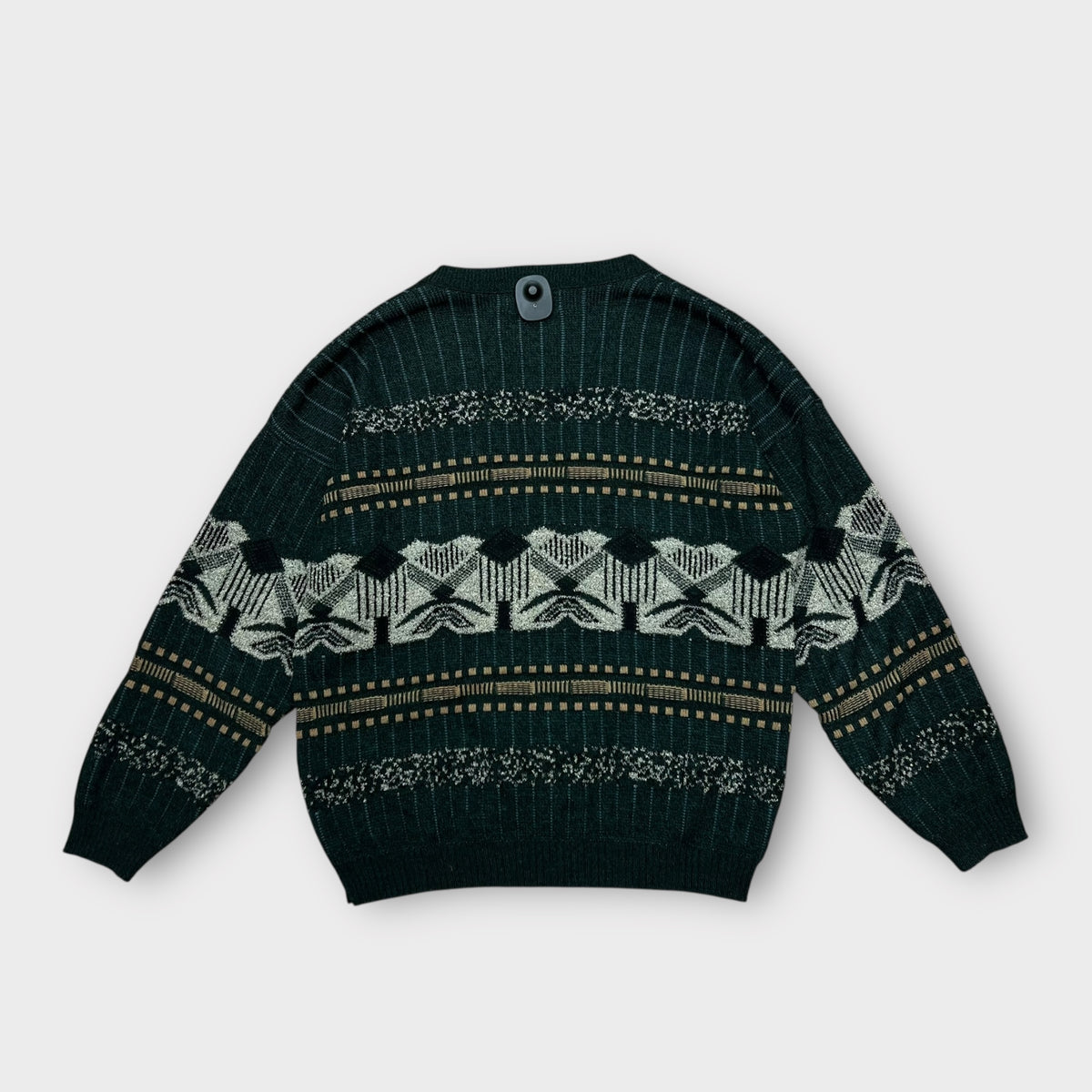 Cardigan Vintage Vert - XL