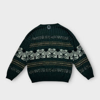 Cardigan Vintage Vert - XL