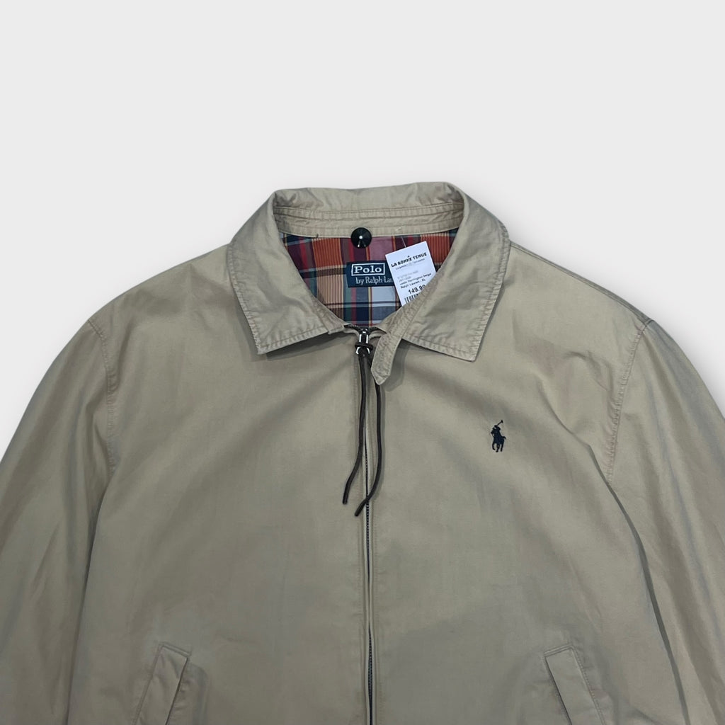Veste Harrington Ralph Lauren Beige - XL