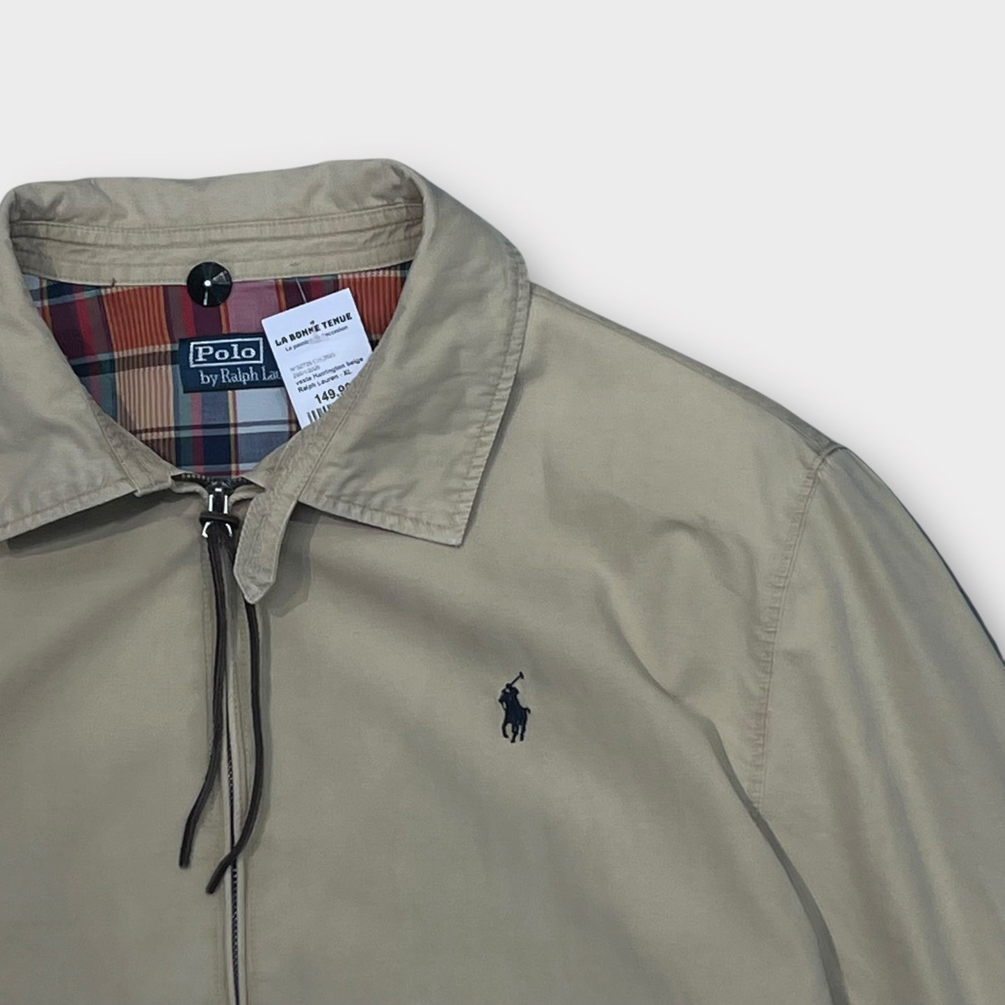 Veste Harrington Ralph Lauren Beige - XL