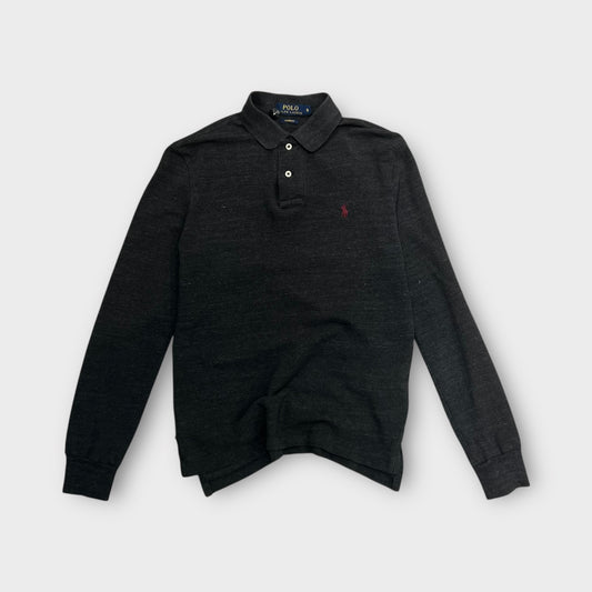 Polo Ralph Lauren manche longue Gris - S