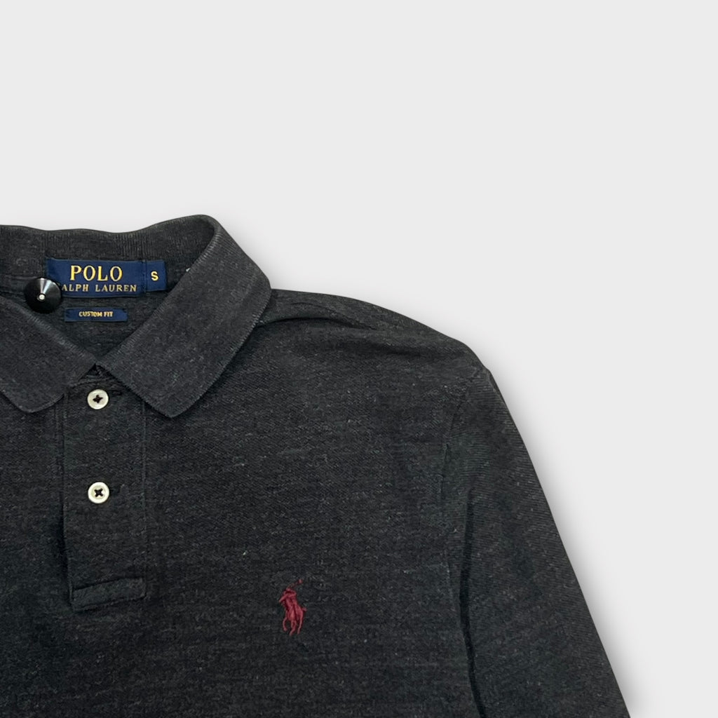 Polo Ralph Lauren manche longue Gris - S
