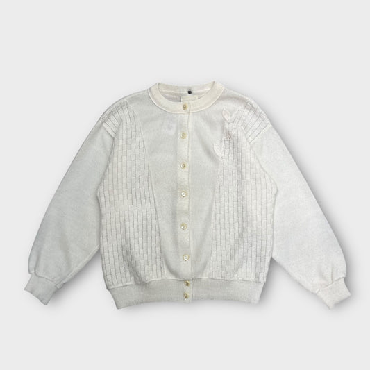 Pull vintage Blanc - S