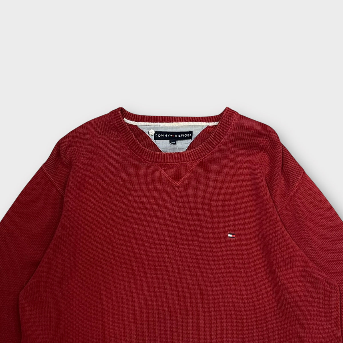Pull Tommy Hilfiger Rouge - L