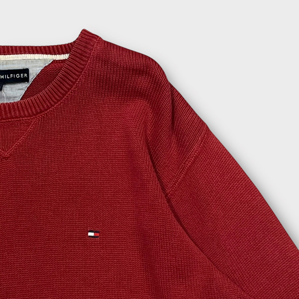 Pull Tommy Hilfiger Rouge - L