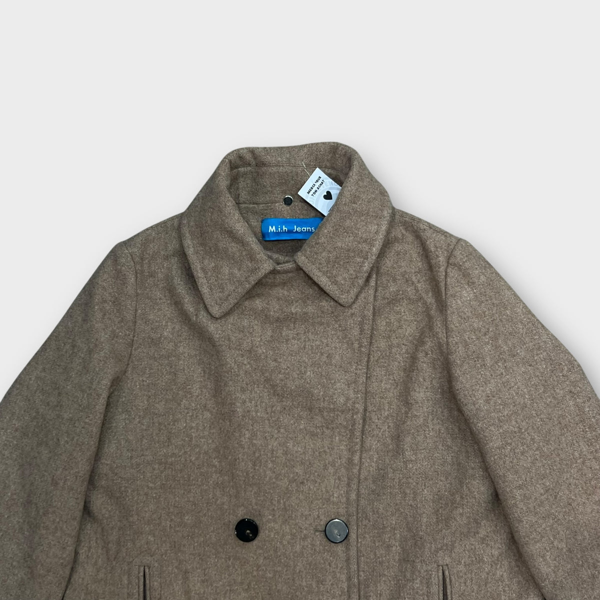 Veste longue laine Marron - M