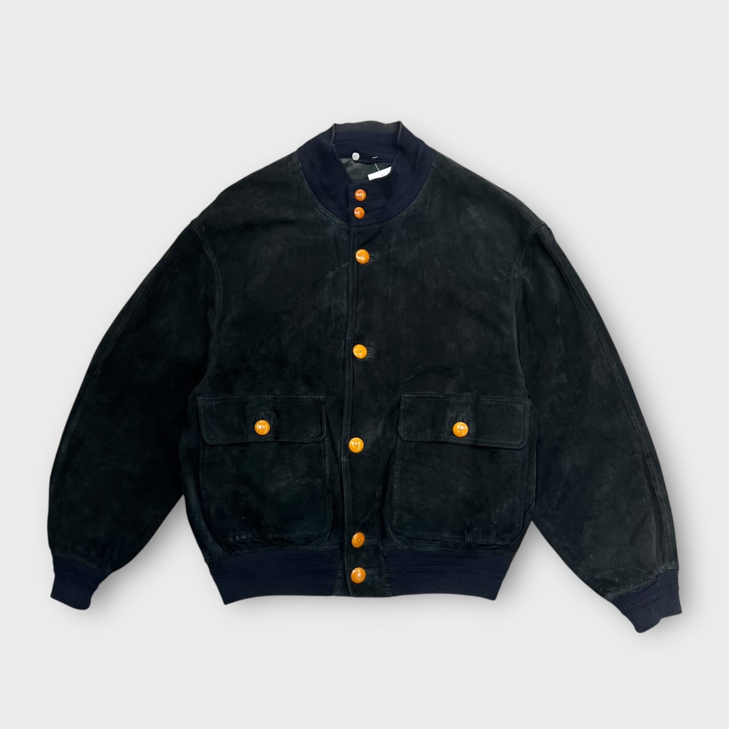 Bomber daim Navy - L