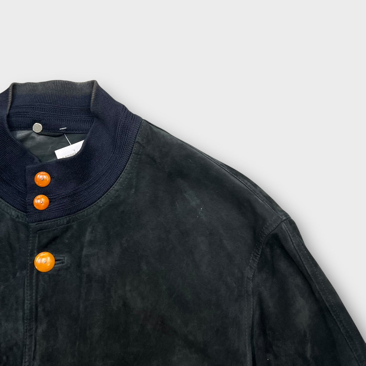 Bomber daim navy