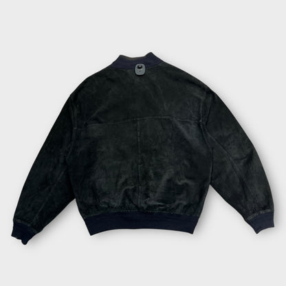 Bomber daim Navy - L