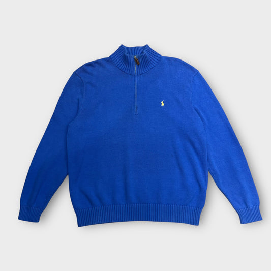 1/4 Zip Ralph Lauren Bleu - XXL