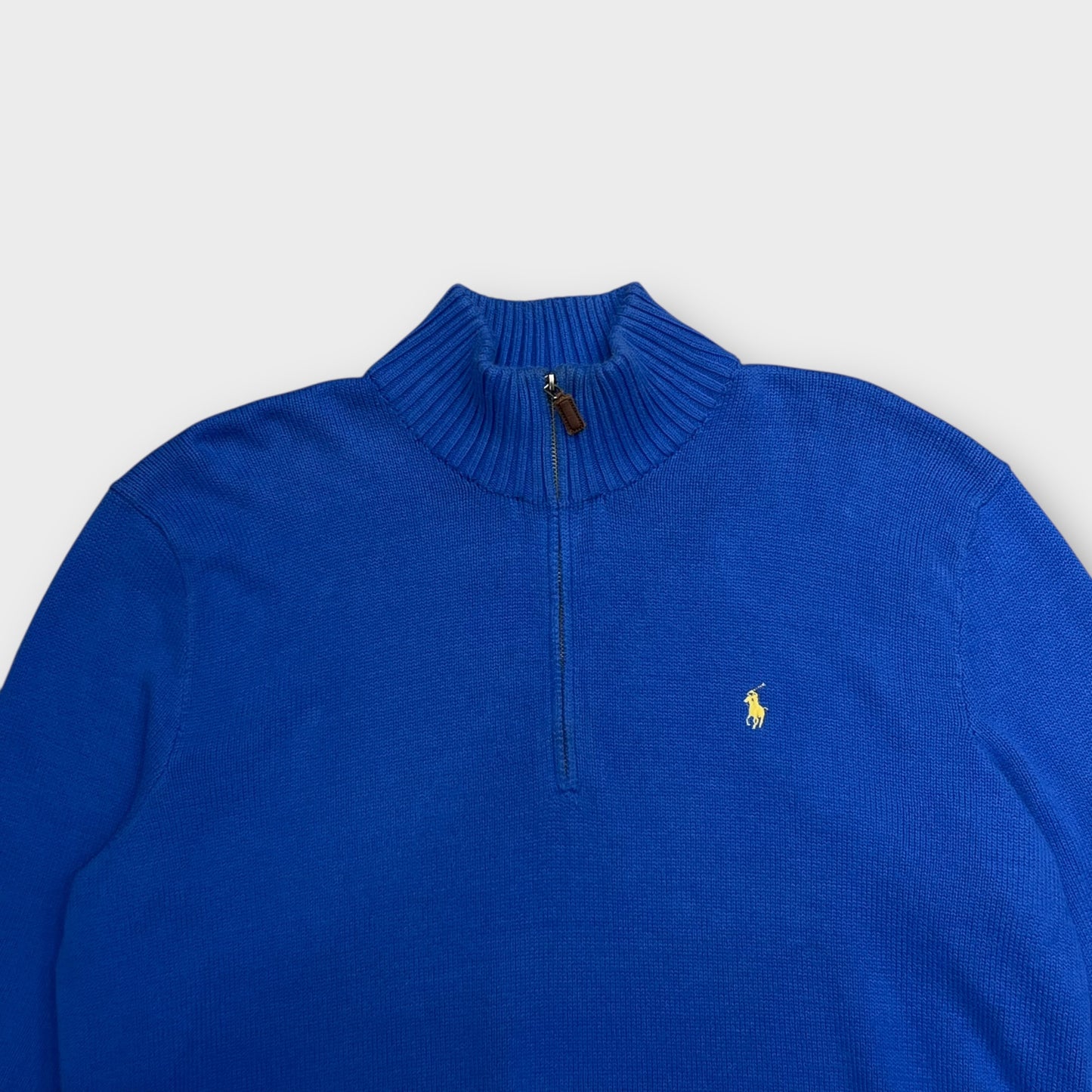 1/4 Zip Ralph Lauren Bleu - XXL
