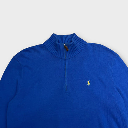 1/4 Zip Ralph Lauren Bleu - XXL