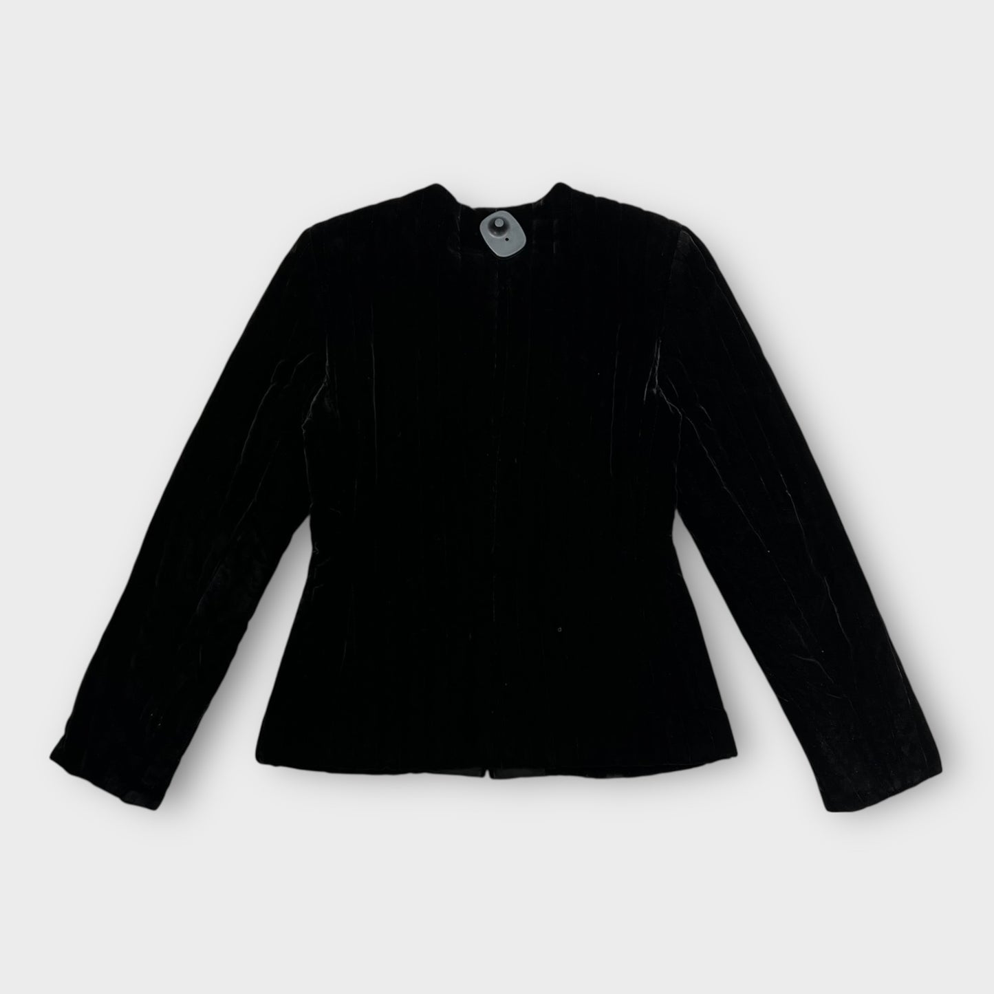 Veste velours matelassé Apostrophe Noir - S