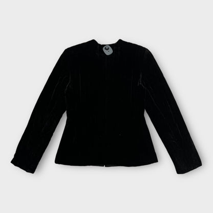Veste velours matelassé Apostrophe Noir - S